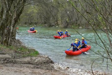Rafting na řece Cetina, foto 6