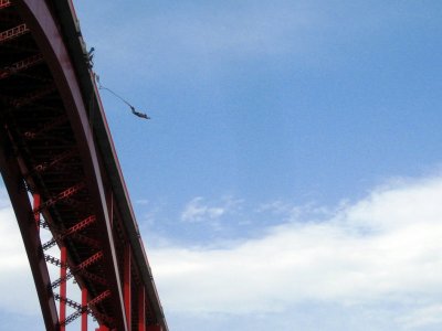 Bungee Jumping na Maslenickém mostě