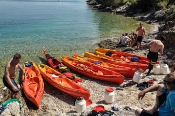 Ostrov Zlarin sea kayaking - mořský kajak, foto 5