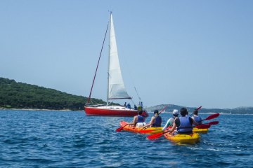 Ostrov Zlarin sea kayaking - mořský kajak, foto 1
